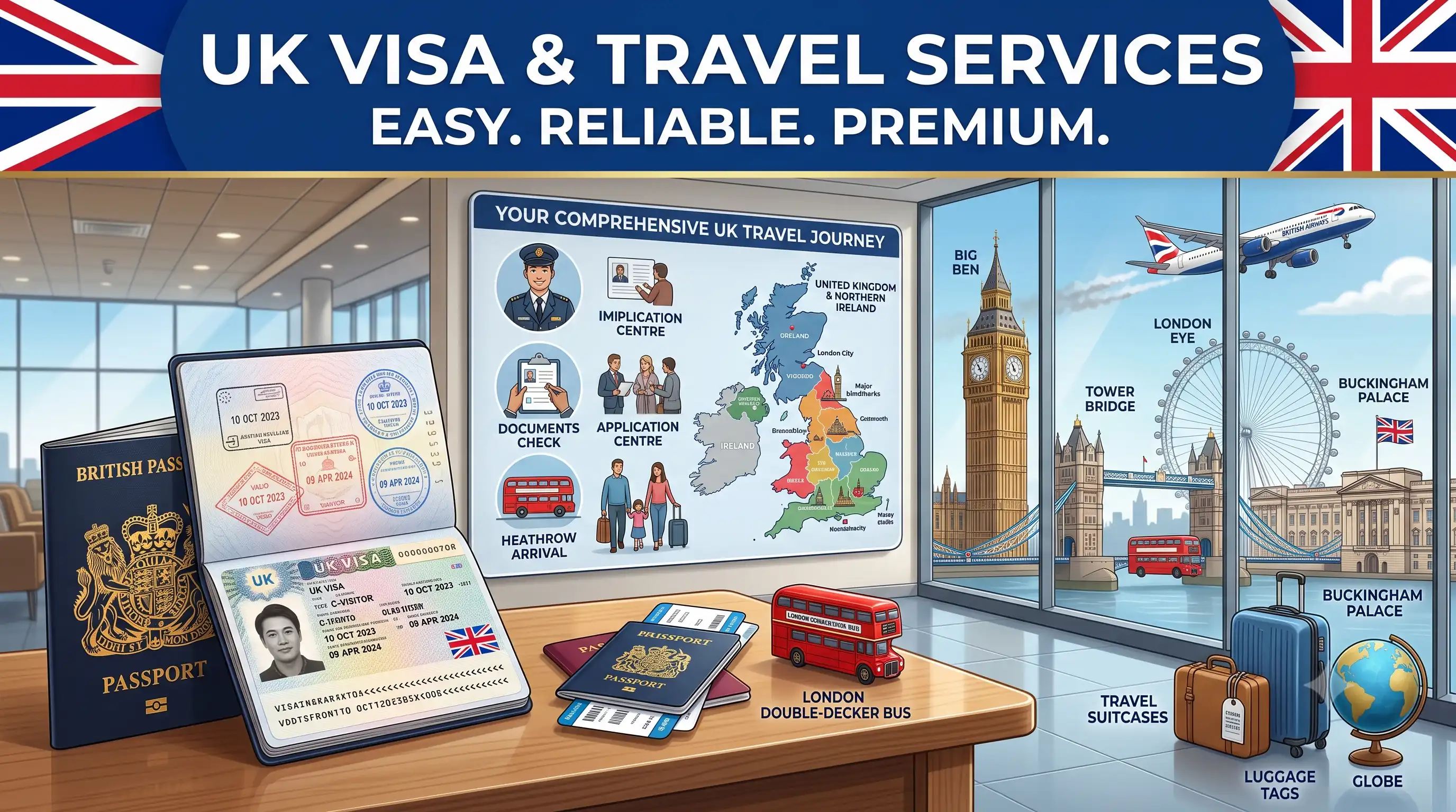วีซ่า UK (United Kingdom Visitor Visa)